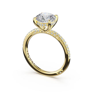 Round Solitaire Engagement Ring
