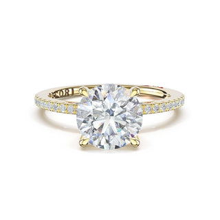 Round Solitaire Engagement Ring