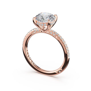 Round Solitaire Engagement Ring