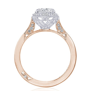 Round Bloom Engagement Ring
