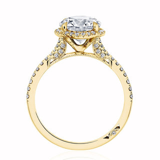 Round Bloom Engagement Ring
