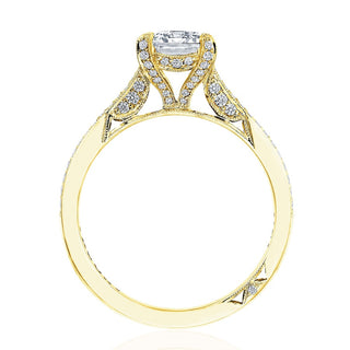 Emerald Solitaire Engagement Ring
