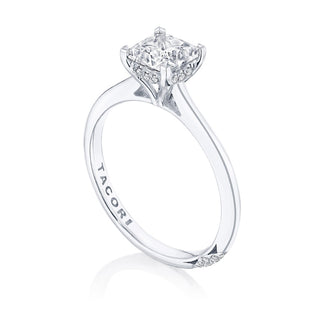 Princess Solitaire Engagement Ring