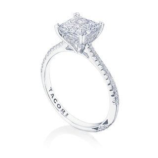Princess Solitaire Engagement Ring