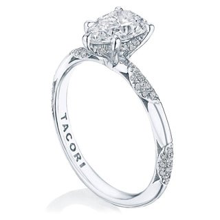 Pear Solitaire Engagement Ring