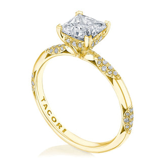 Princess Solitaire Engagement Ring