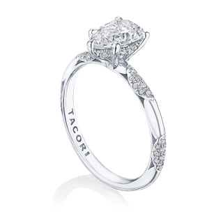 Pear Solitaire Engagement Ring