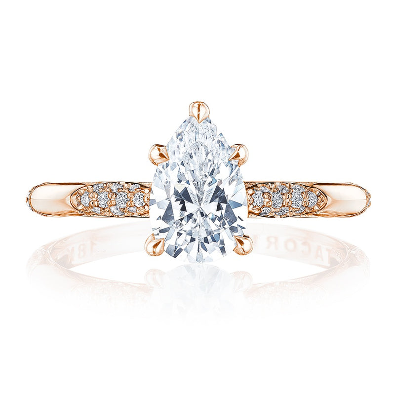 Pear Solitaire Engagement Ring