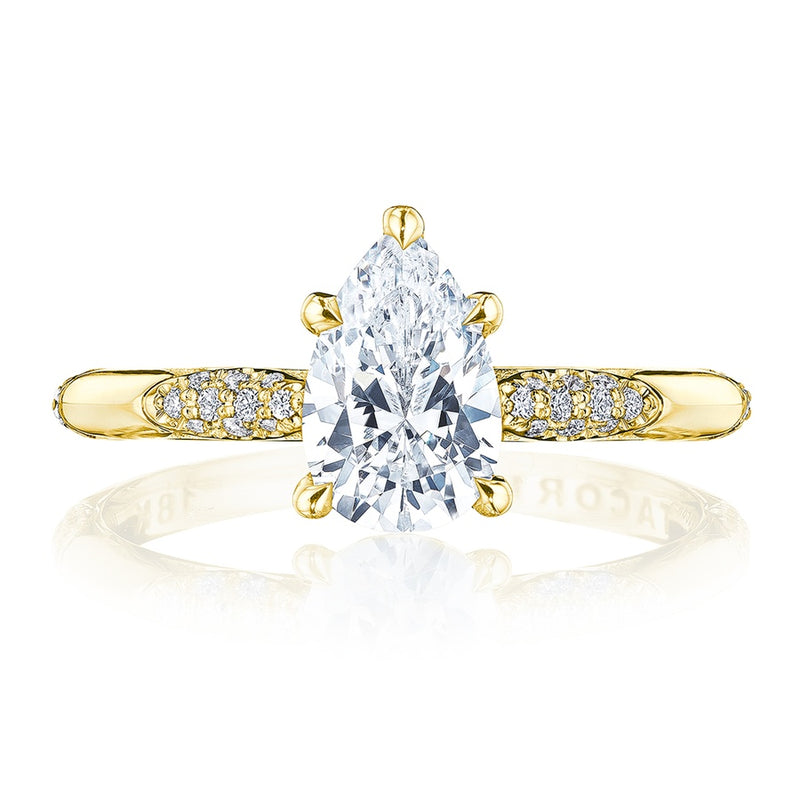 Pear Solitaire Engagement Ring