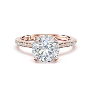 Round Solitaire Engagement Ring