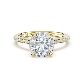 Round Solitaire Engagement Ring