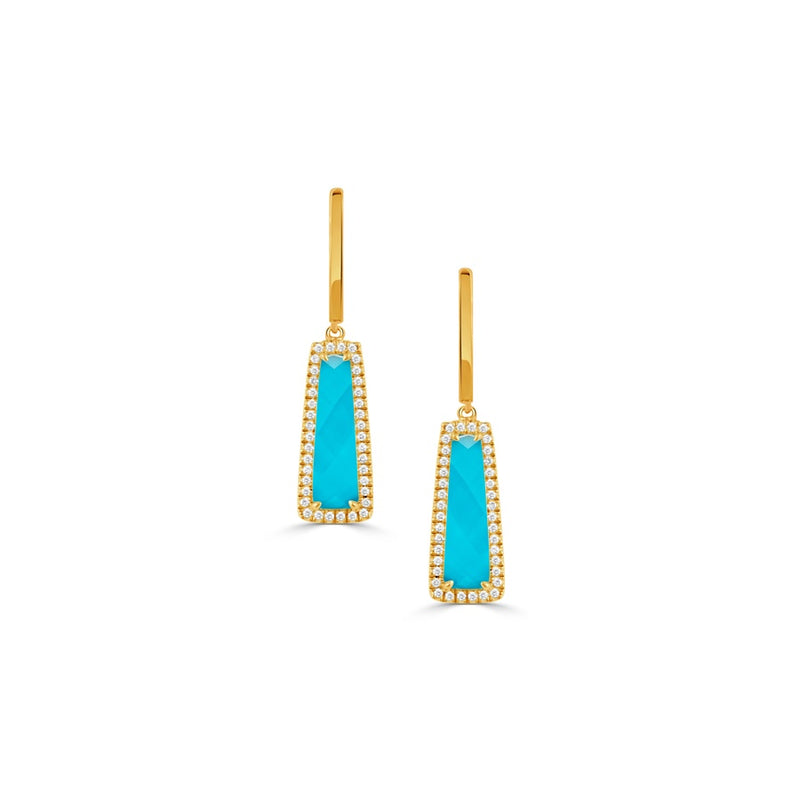 Doves by Doron Paloma St. Barths Earrings E11105TQ-Y