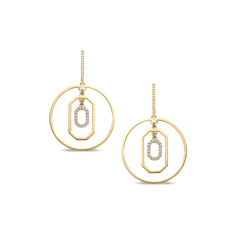 Doves by Doron Paloma Fibonacci Earrings E9832-1