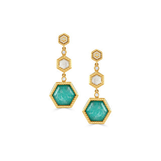 Doves by Doron Paloma Justinian Earrings E11130AZMP