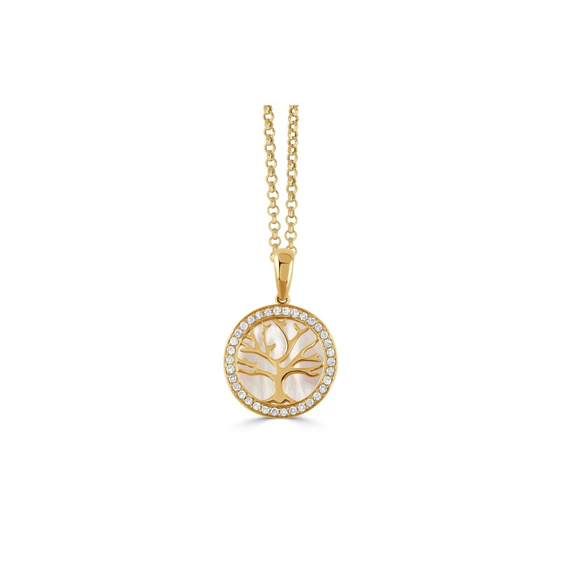 Doves by Doron Paloma White Orchid Necklace P10740WMP