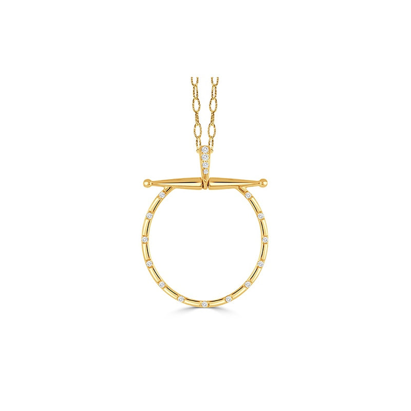 Doves by Doron Paloma Equestrian Necklace P9755