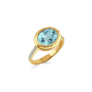 Doves by Doron Paloma Sky Blue Fashion Ring R10726BT-Y