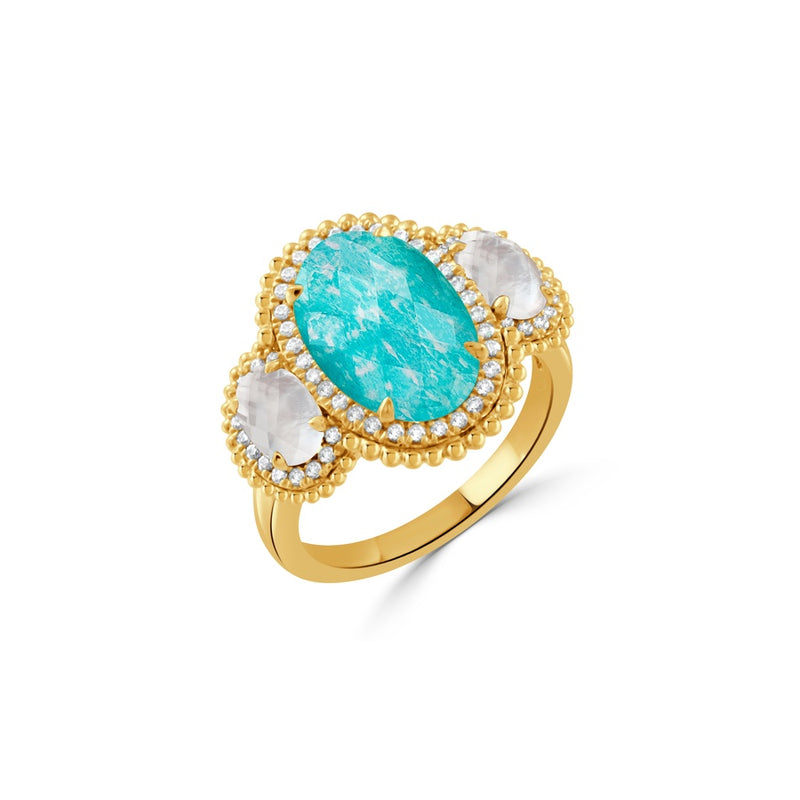 Doves by Doron Paloma Justinian Fashion Ring R11415AZMP