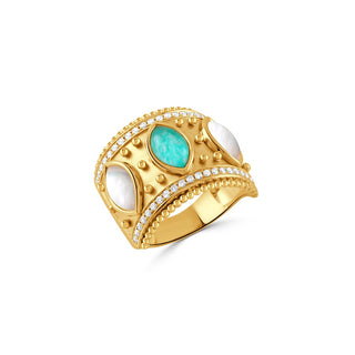 Doves by Doron Paloma Justinian Fashion Ring R11414AZMP