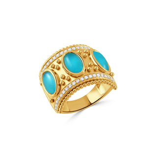 Doves by Doron Paloma Justinian Fashion Ring R11460TQ-Y
