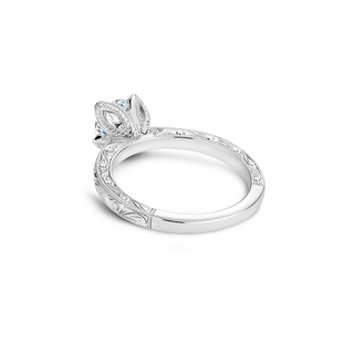 Noam Carver Floral Engagement Ring B019-02EA