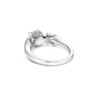 Noam Carver Floral Engagement Ring B063-01A