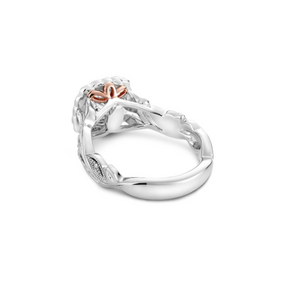 Noam Carver Floral Engagement Ring B075-01A