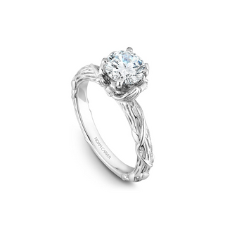 Noam Carver Floral Engagement Ring B081-01A