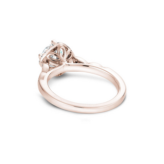 Noam Carver Floral Engagement Ring B084-01RA