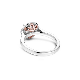 Noam Carver Floral Engagement Ring B066-01A