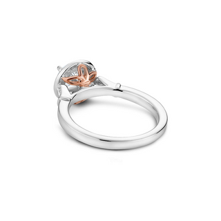 Noam Carver Floral Engagement Ring B077-01A