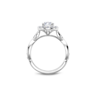 Noam Carver Floral Engagement Ring B160-01A