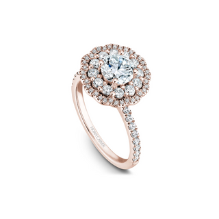 Noam Carver Floral Engagement Ring B142-16RA