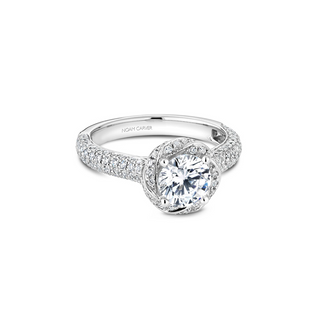 Noam Carver Floral Engagement Ring B164-01A