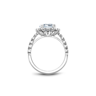 Noam Carver Floral Engagement Ring B221-01A