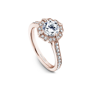 Noam Carver Floral Engagement Ring R031-01RA
