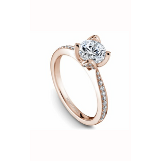 Noam Carver Floral Engagement Ring B019-01RA