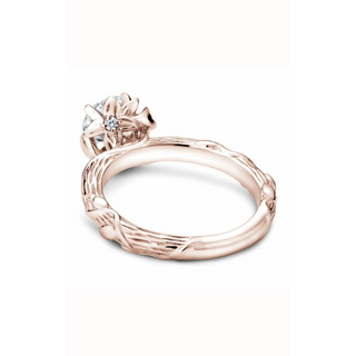 Noam Carver Floral Engagement Ring B081-01RA