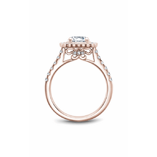 Noam Carver Floral Engagement Ring B150-01RA