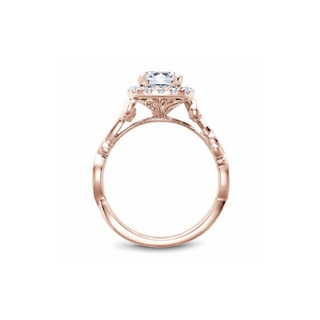 Noam Carver Floral Engagement Ring B151-01RA