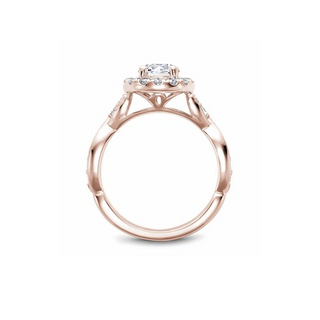Noam Carver Floral Engagement Ring B160-01RA