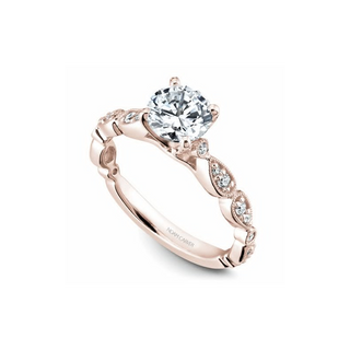 Noam Carver Floral Engagement Ring B204-01RA