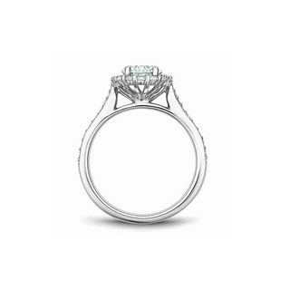 Noam Carver Floral Engagement Ring B250-01A