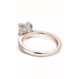 Noam Carver Floral Engagement Ring B019-01RA