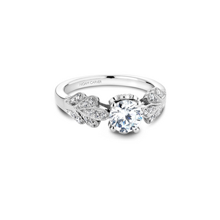 Noam Carver Floral Engagement Ring B063-01A
