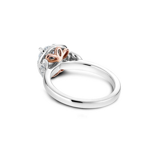 Noam Carver Floral Engagement Ring B072-01A