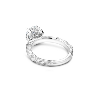Noam Carver Floral Engagement Ring B081-01A