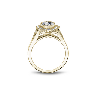 Noam Carver Floral Engagement Ring B091-01YA