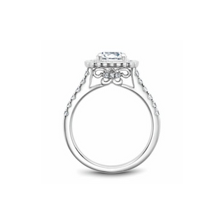 Noam Carver Floral Engagement Ring B150-01A