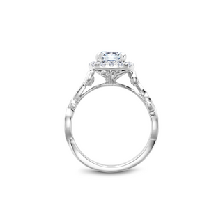 Noam Carver Floral Engagement Ring B151-01A